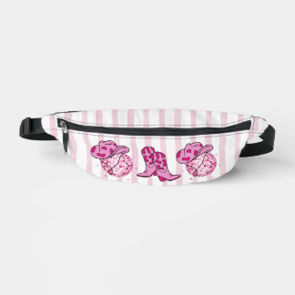 Lets Go Girls Disco Cowgirl Bachelorette Party Bum Bags