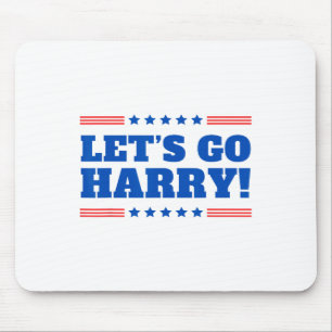 Let's Go Harry - You're Voting Trump Today Funny 2 Mouse Mat