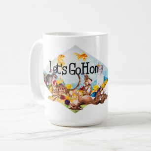 Let's Go Home OAS Mural Mug by Renee Castro