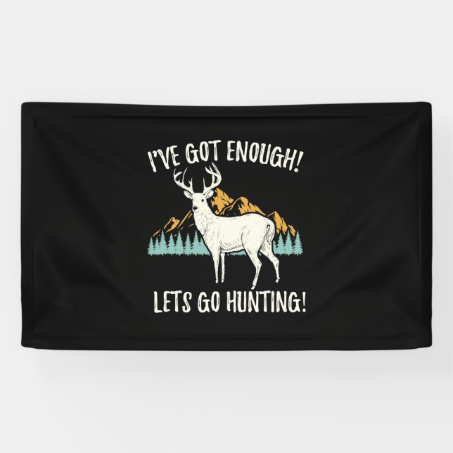 Let's Go Hunting Banner (Horizontal)