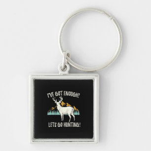 Let's Go Hunting Key Ring