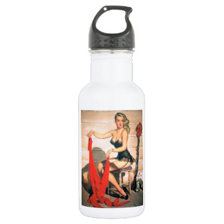 Let's Go Hunting - Vintage Pin-up Art 532 Ml Water Bottle
