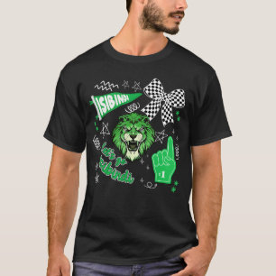 Lets Go Isibindi Retro Cheering School Spirit retr T-Shirt