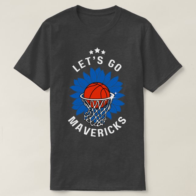 Lets Go Mavs TShirt (Design Front)