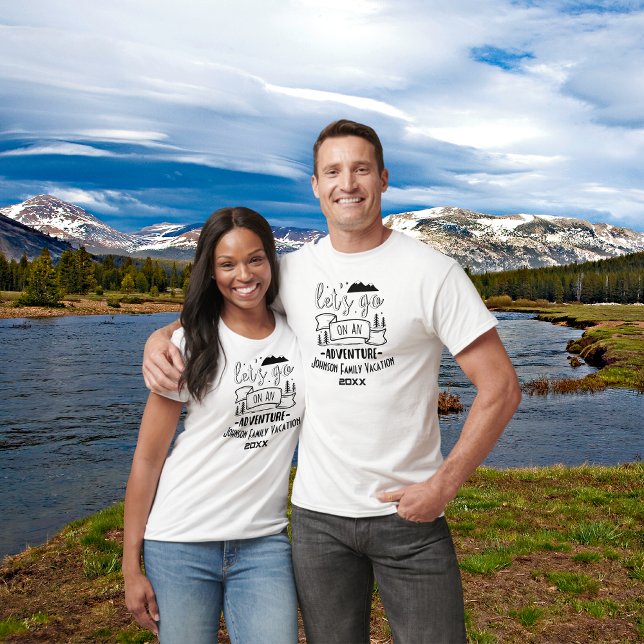 Let's Go on an Adventure Family Vacation T-Shirt (Creator Uploaded)