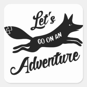 Let's Go On An Adventure sticker