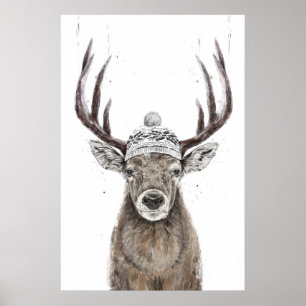 Let's go outside poster