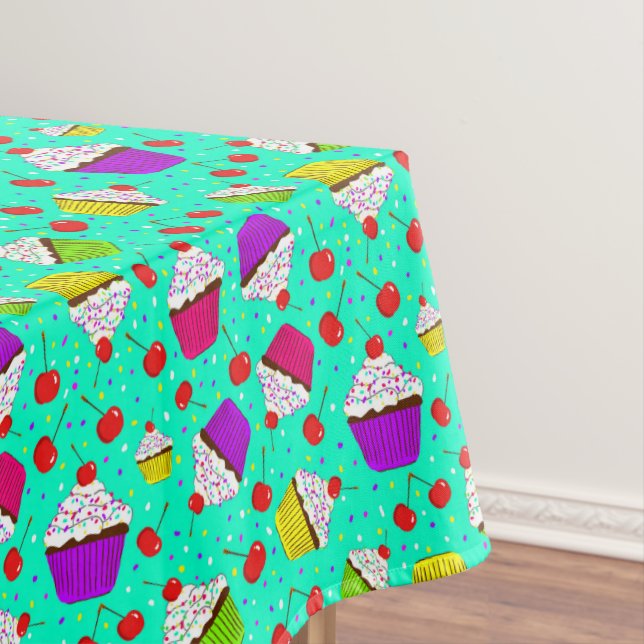 let's go party tablecloth (In Situ)