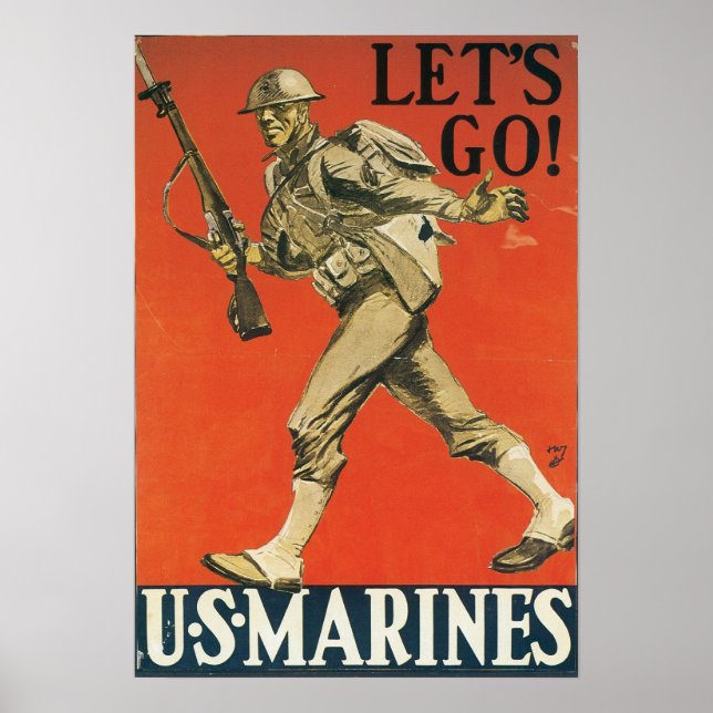 Let's Go! Poster (Front)