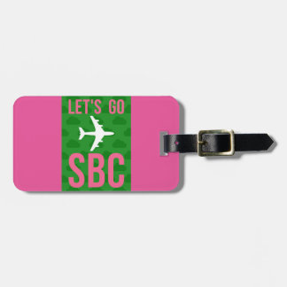 LET'S GO SBC Luggage Tag
