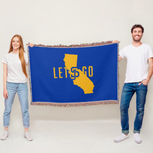 lets go SJ Throw Blanket