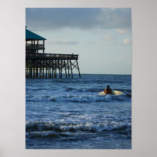 Let's Go Surfing Poster (Front)