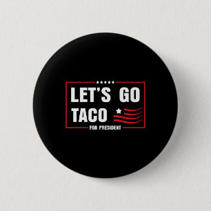 Let's Go Taco 8647 Us Flag 86 47 Men Women 8 6 Cm Round Badge