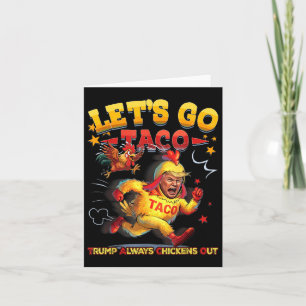 Lets Go Taco Card
