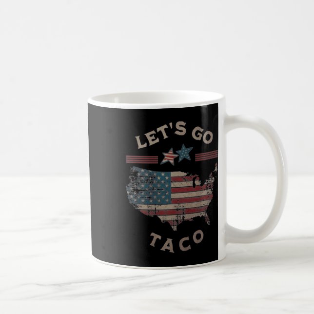 Let's Go Taco Funny Parody  Coffee Mug (Right)