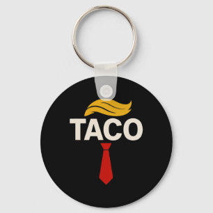 Let's Go Taco Funny Trump Always Chickens Out 29 Key Ring