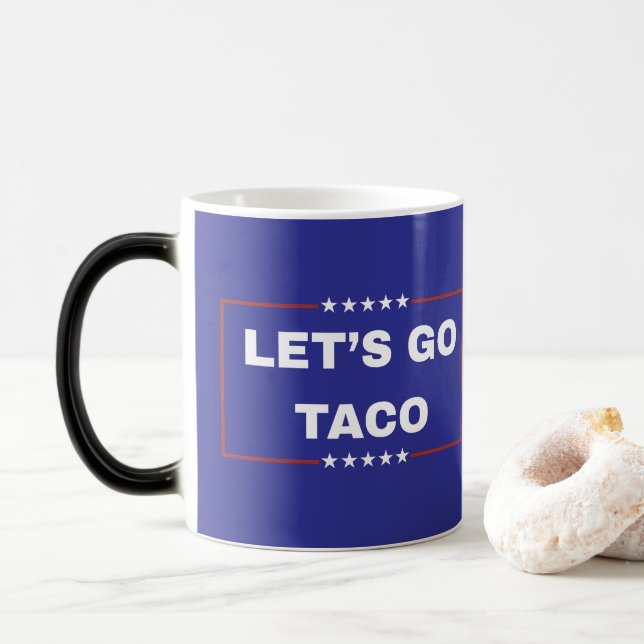 Let's Go Taco Magic Mug (With Donut)