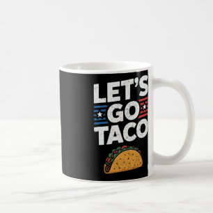 Let's Go Taco Retro Let's Go Taco Vintage Coffee Mug