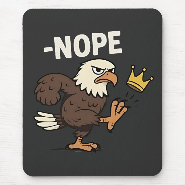 Let's Go TACO Trump  4th Of July Taco Lovers Mouse Mat (Front)