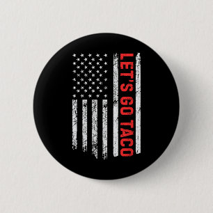 Let's Go Taco - Vintage 6 Cm Round Badge