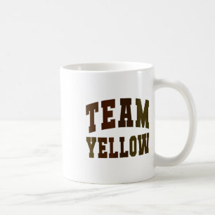Lets Go Team Yellow Summer Camp War Game School Sp Coffee Mug