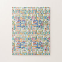 Let's go to the Library 2 Puzzle