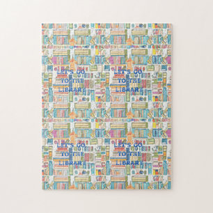 Let's go to the Library 2 Puzzle