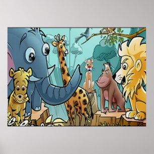 Lets Go To The Zoo - Poster