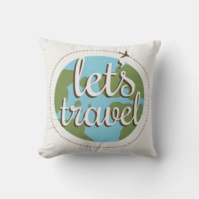 Lets Go Travel Cushion (Front)