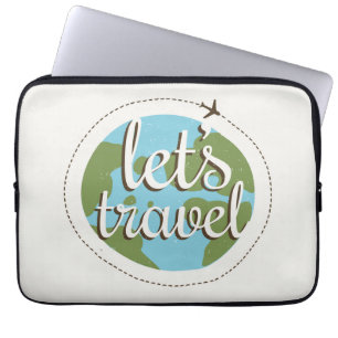 Lets Go Travel Laptop Sleeve