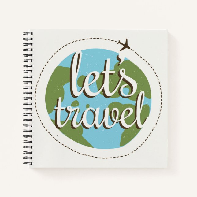Lets Go Travel Notebook (Front)