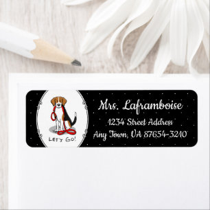 Let's Go! (walk) Beagle Dog (tri color 3) Cute