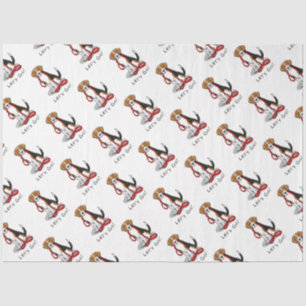 Let's Go! (walk) Beagle Dog (tri colour 3) Cute Tissue Paper