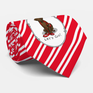 Let's Go! Walk Flat-Coated Retriever Dog (liver) Tie