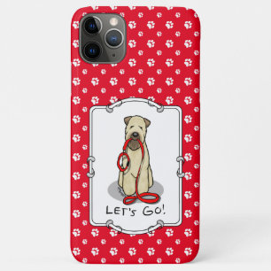 Let's Go! Walk Wheaten Terrier Dog (wheaten 1b2) iPhone 11 Pro Max Case