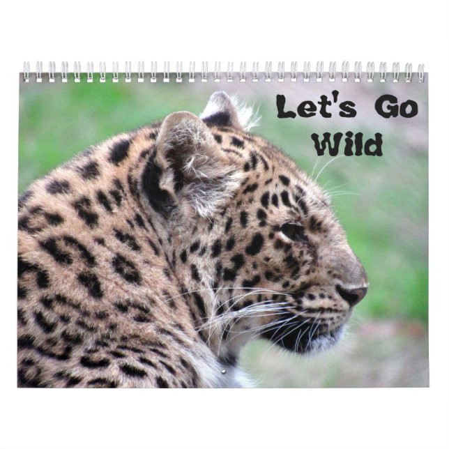 Let's Go Wild II - Wild Animal Calendar Edition 2 (Cover)