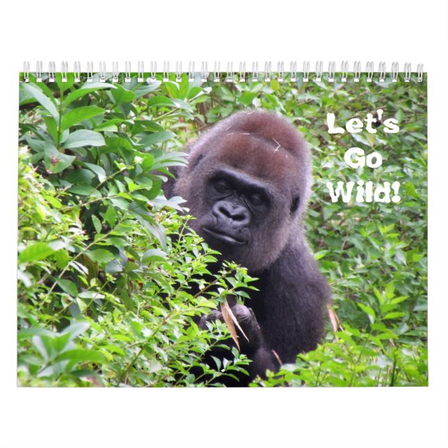 Let's Go Wild - Wild Animal Calendar (Encore) (Cover)