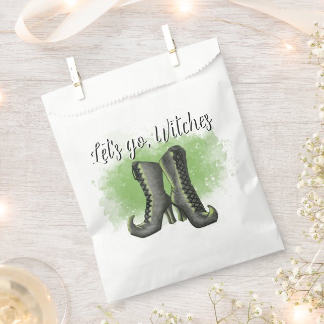 Let's Go Witches Favour Bags (Clipped)