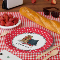 Let's Go! Yorkshire Terrier (Yorkie) Dog w Leash