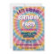 Let's Groove Tie Dye Birthday Party Invitation