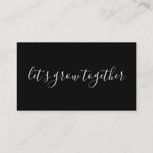 let's grow together referral program card