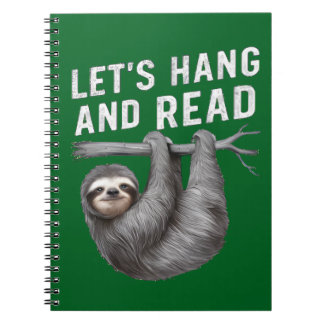 Let's Hang and Read Funny Book Reading Lovers  