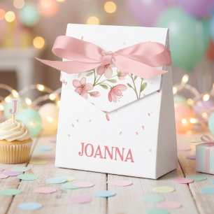 Let's hang out sloth kids birthday favour box