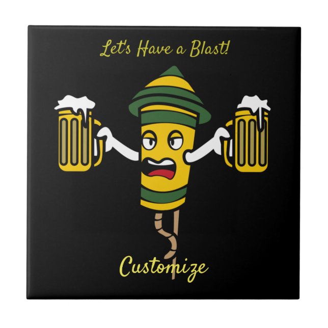Let's Have a Blast Thunder-Cove Tile (Front)