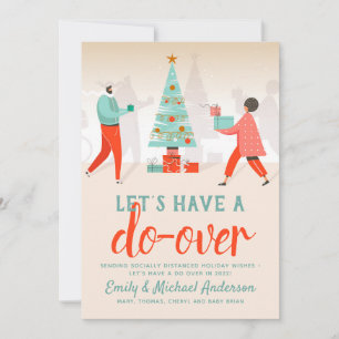 Lets Have a Do Over Modern Holidays Template Card