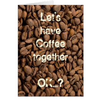 Let's have Coffee together