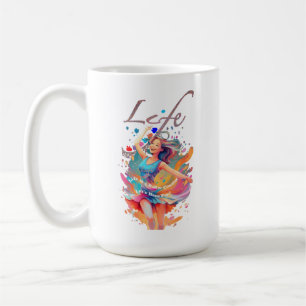 Let's Have Fun,Life a Roller Coaster Coffee Mug