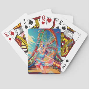 Let's Have Fun,Life a Roller Coaster Playing Cards