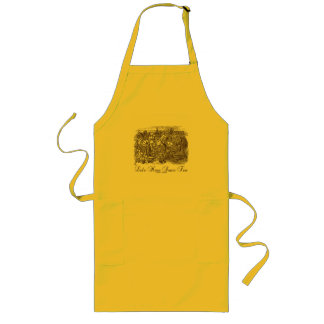 Let's Have Some Tea (Wonderland Alice) Long Apron