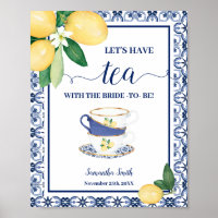 Let's Have Tea with Bride Mediterranean Shower
